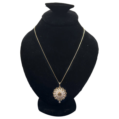 Arabic Allah Calligraphy Necklace - D104 - 2